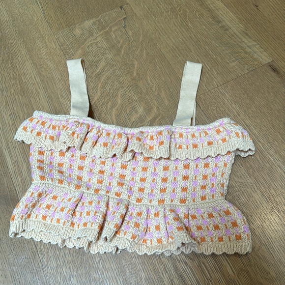 Zara knit crop top - Picture 2 of 4